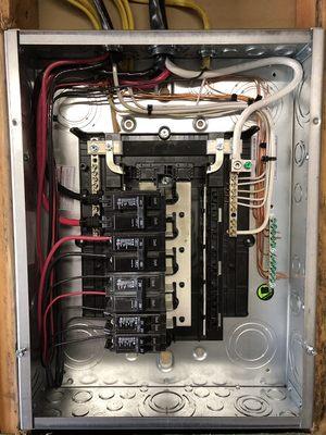 100amp distribution Sub panel