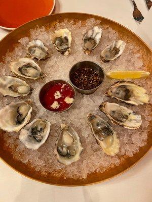 Oysters (4 different types)