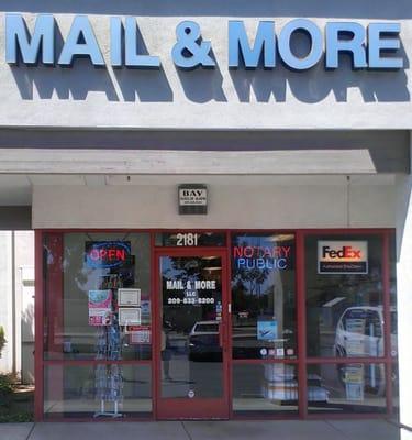 Storefront as seen from Tracy Blvd