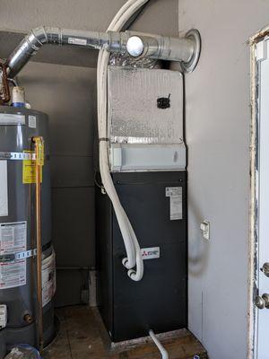 Mitsubishi ducted SVZ air handler