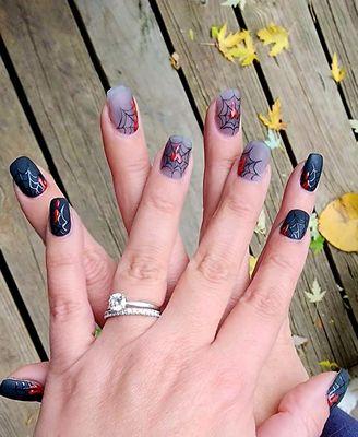 Love my Halloween nails from Kelly