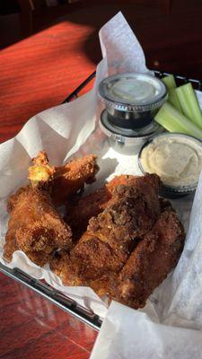 Chicken wings - garlic parmesan