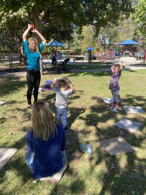 Tiny Tunes, music and movement in the park