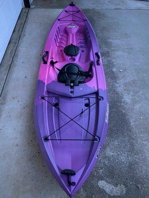 Lifetime Tahoma Kayak; sit-on-top kayak