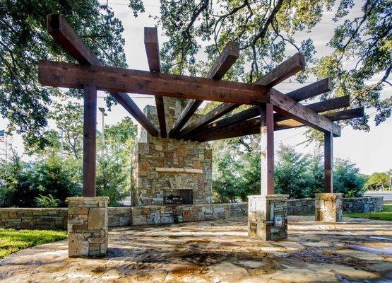 Pergolas are a great feature to any back yard area.