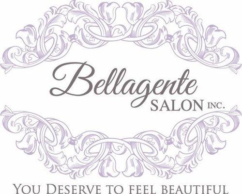 Bellagente Salon Inc. logo and slogan