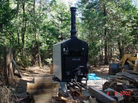 Wood Fired Hot Water Stove