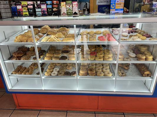 3 PM on a Sunday but still pretty stocked. Hey, it was national donut day! It was busy.