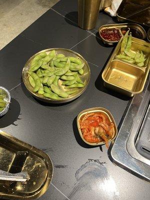 edamame and sides