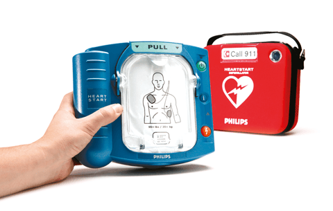 We recommend all work sites be equipped with an AED.