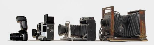 Since 1947, this is how our cameras have changed through the years.