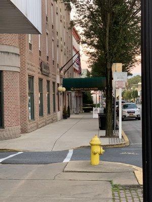 Outside view of hotel location