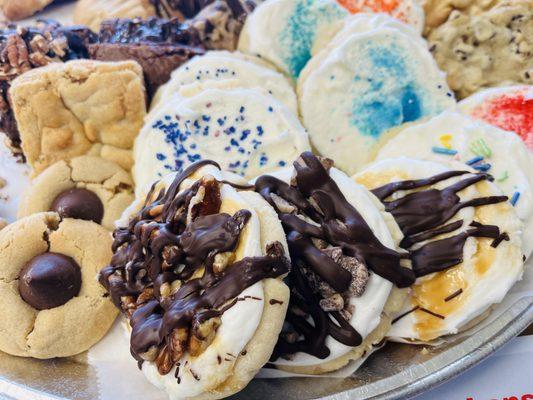 A giant cookie plate for my business opening!