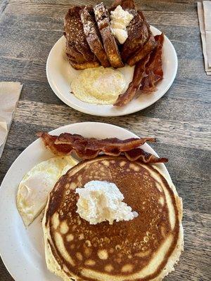 French toast & pancakes