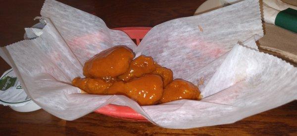 Hot boneless wings