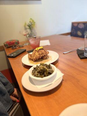 Fried Chicken Collards GF*