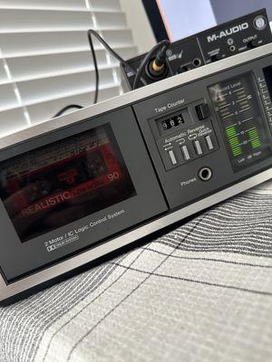 Audio cassette conversion with noise reduction for clean audio transfers