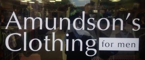 Amundsons Clothing is located in the heart of downtown Decorah with plenty of parking behind the store.