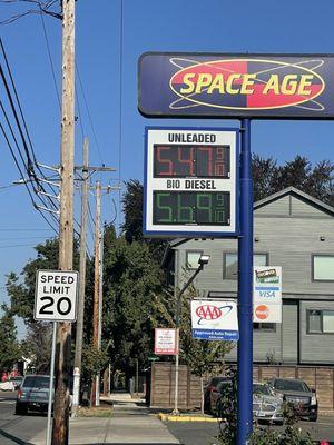 Gas prices 10/15/22