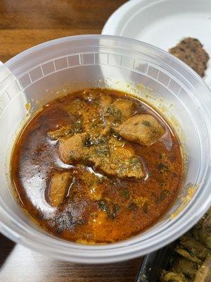 Chicken curry (so yummy)