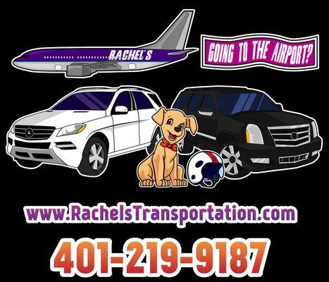 Going to the Airport?  Call or text Rachel at (401) 219-9187