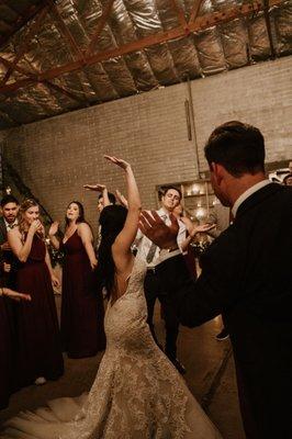 The Belleville wedding at the icehouse was so much fun!