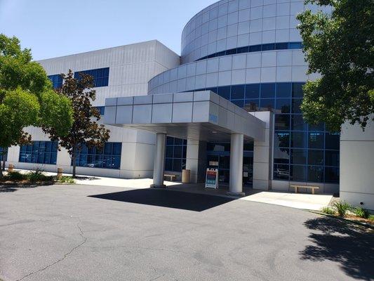 The medical building from the outside