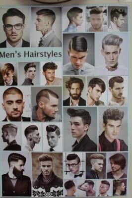 Men's hairstyle catalog