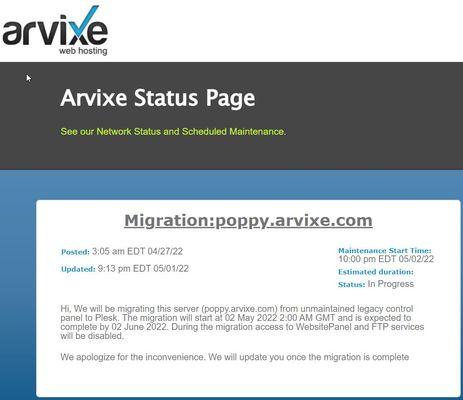 Arvixe Web Hosting