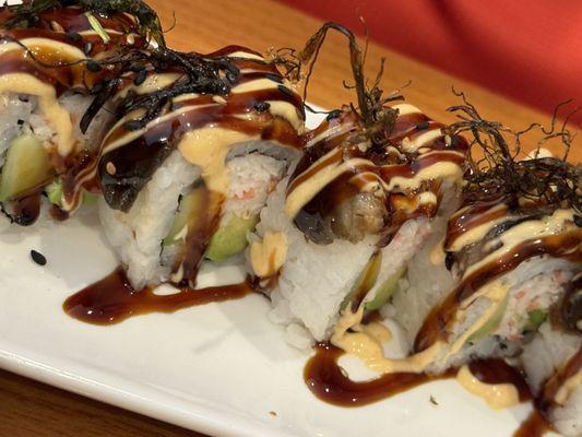 Sea Dragon Roll - KILLER GOOD!