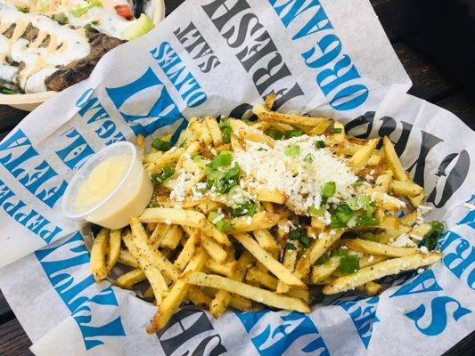 The wonderful Greek fries!