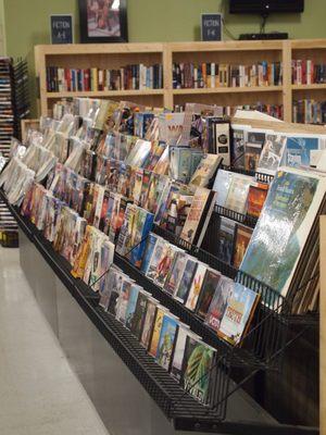 Books, Vinyls, Movies