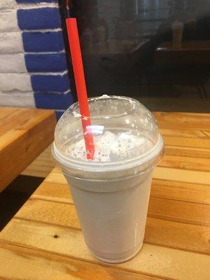 Egg nog shake - a delicious treat!!