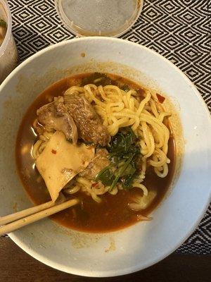 Spicy Szechuan Beef Noodle Soup