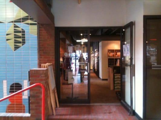 Entrance inside kerrytown markets.