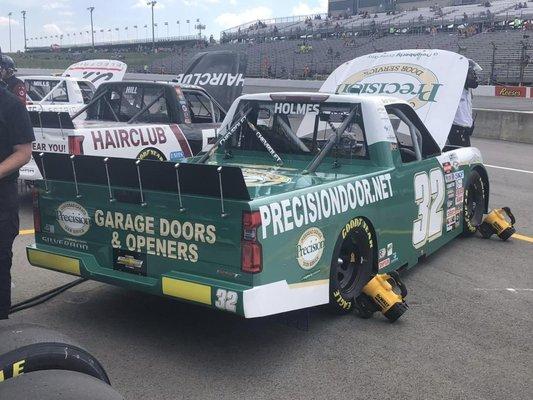 Our latest service truck just happens to be part of the NASCAR Craftsman Truck Series!