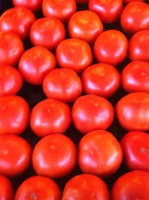 Vine ripened Florida tomatoes