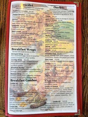 Benedict's and breakfast wraps