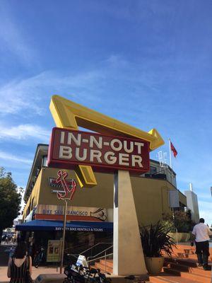 Location of Only In-N-Out Burger in San Francisco