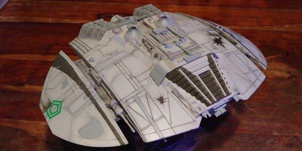 Cylon Raider 1/32nd scale model from the Original Battlestar Gallactica Series.