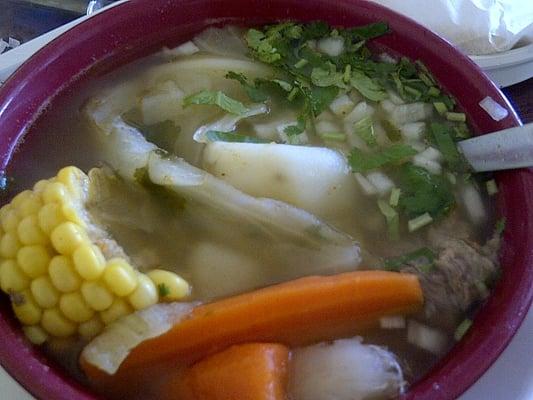 caldo de res- my favorite