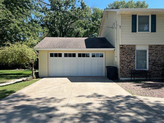 Garage door replacement