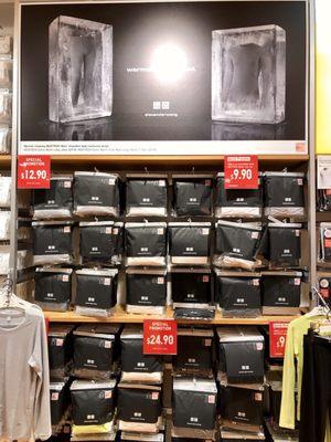 Alexander Wang × Uniqlo Heatwear underwear