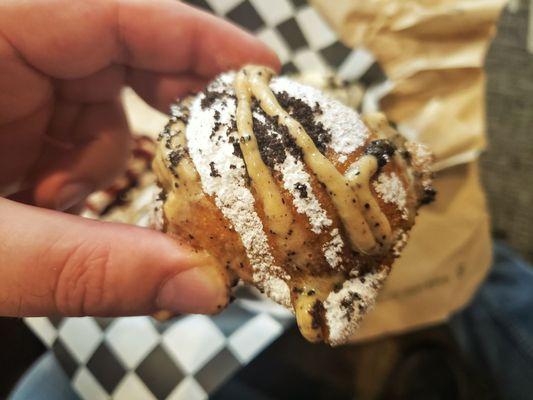 Oreo truffle dessert ravioli