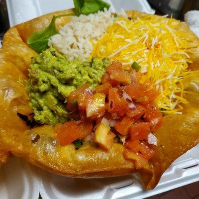 Burrito bowls!! Shrimp beef steak pork!!