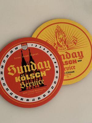 Dual Citizen Brewing Coasters, by Big Media Printing