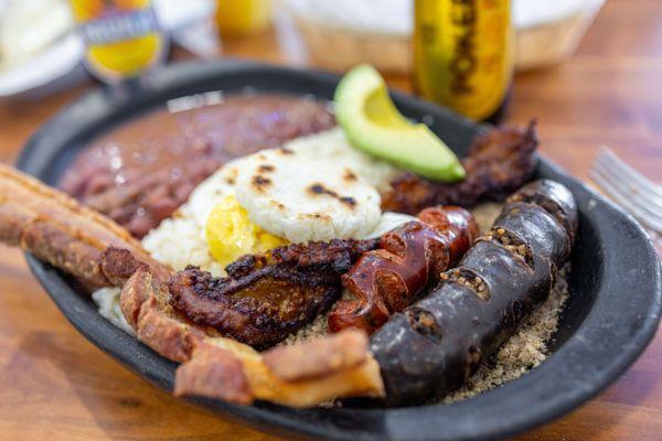 Bandeja Paisa ($25) The National Dish of Columbia!