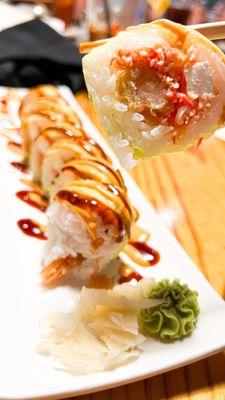 Golden Buddha roll