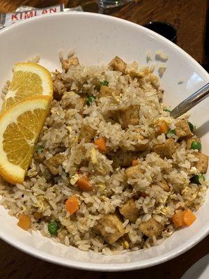 Fried rice with Tufo