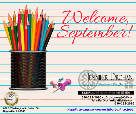 HAPPY SEPTEMBER from Jennifer Drohan Real Estate!